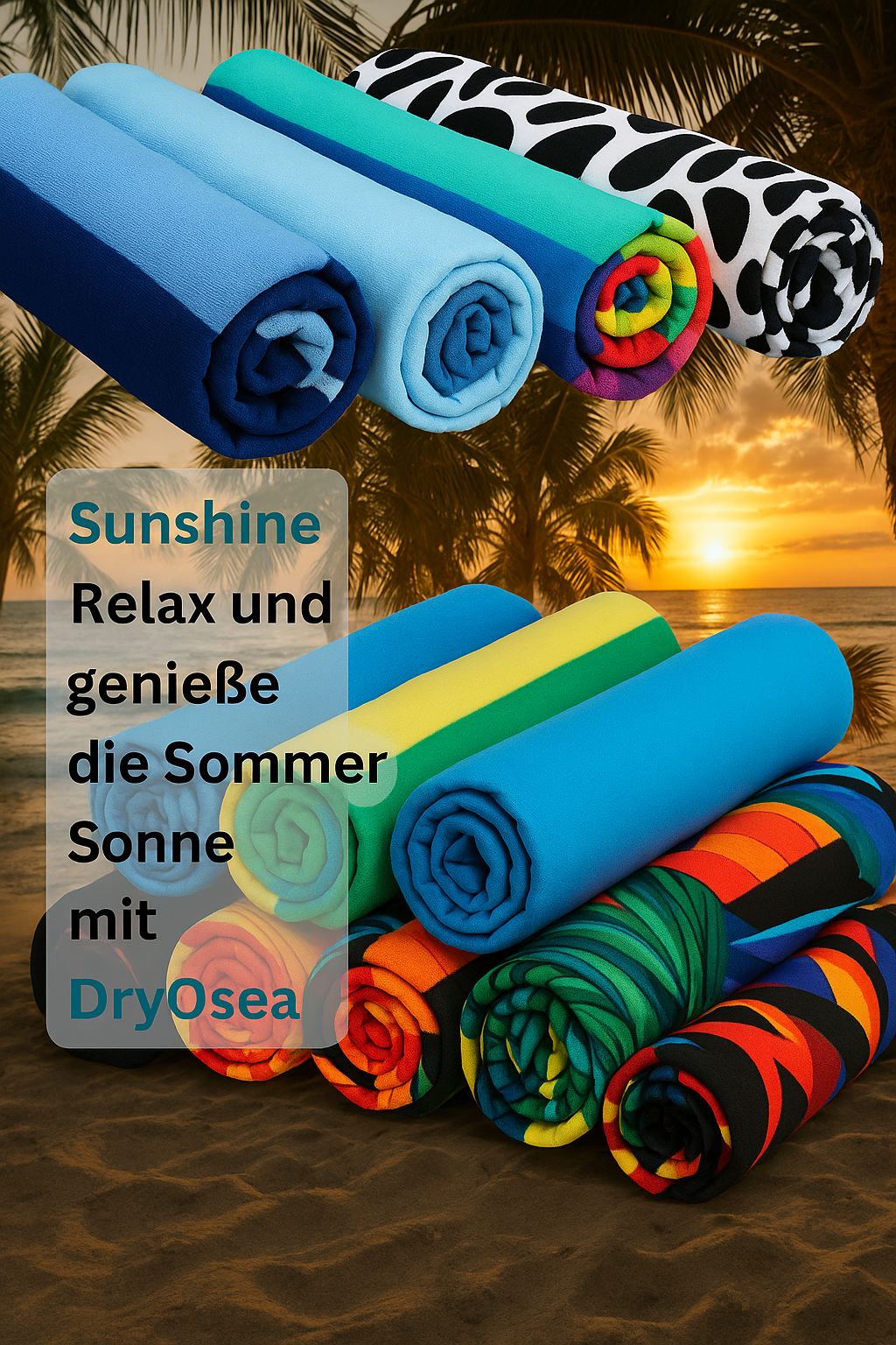 Dein personalisiertes Strandhandtuch