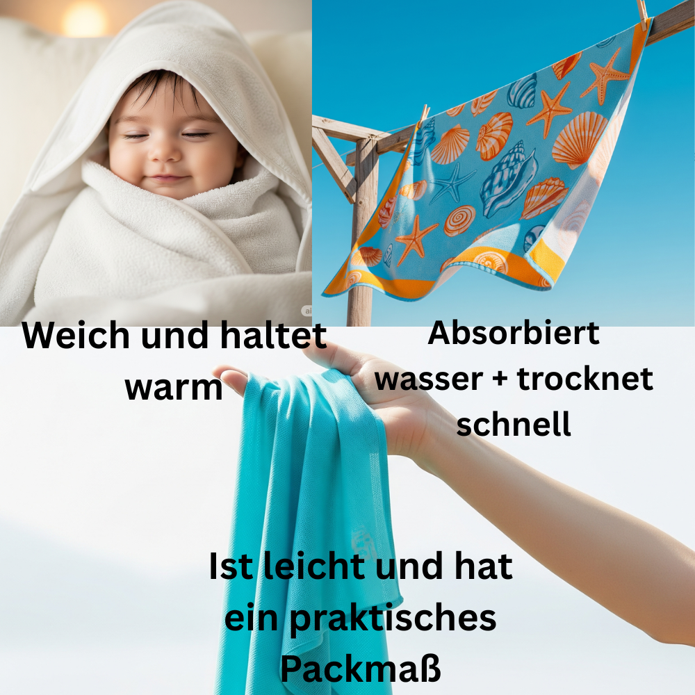 Dein personalisiertes Strandhandtuch